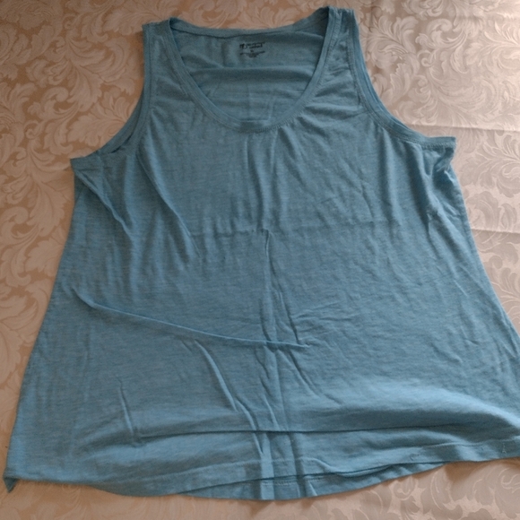 New Directions Weekend Baby Blue Tank - Picture 1 of 4